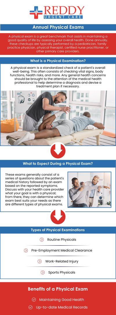 Physical exams serve as a cornerstone of preventive healthcare. It helps to detect diseases early but also to enhance your overall quality of life by preventing the progression of potentially serious health issues. Schedule your physical exam with Dr. Usha Rani K. Reddy, M.D., today and take a proactive step towards better health. For more information, contact us. We are located at 123 Atlantic Ave Long Beach, CA 90802.
